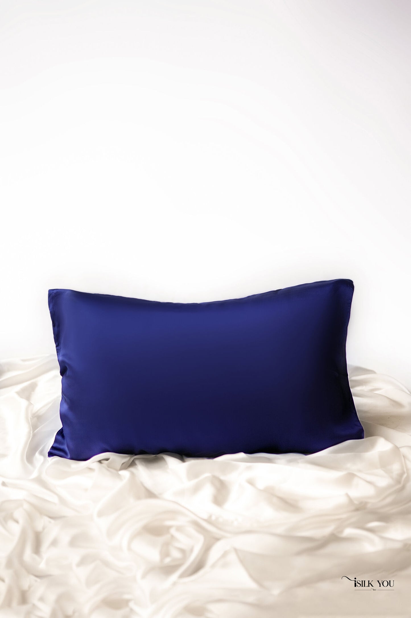 Luxurious Silk Pillowcase - Blue